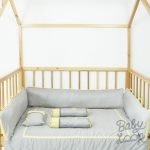 Bedding Special Bumper Star Grey Mix Yellow (Pre Order)