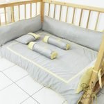 Bedding Special Bumper Star Grey Mix Yellow (Pre Order) - Image 2