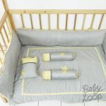 Bedding Special Bumper Star Grey Mix Yellow (Pre Order) - Image 3