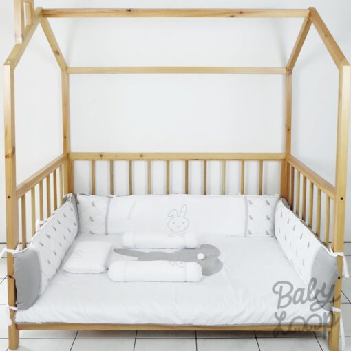 Bedding Diamond Set Didi Bunny White (Pre Order)