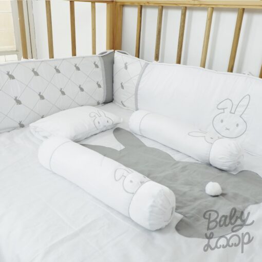Bedding Diamond Set Didi Bunny White (Pre Order) - Image 4