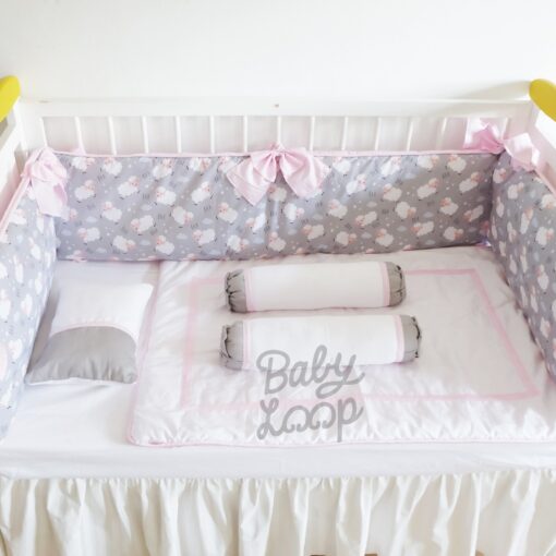 Bedding Cotton Set Grey Sheep (Pre Order) - Image 4