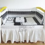 Bedding Classic Set Black & White Polka (Pre Order)