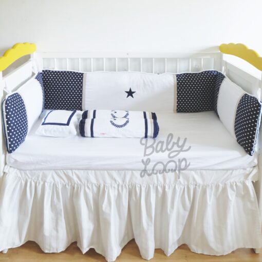 Bedding Classic Set Polka Navy (Pre Order)