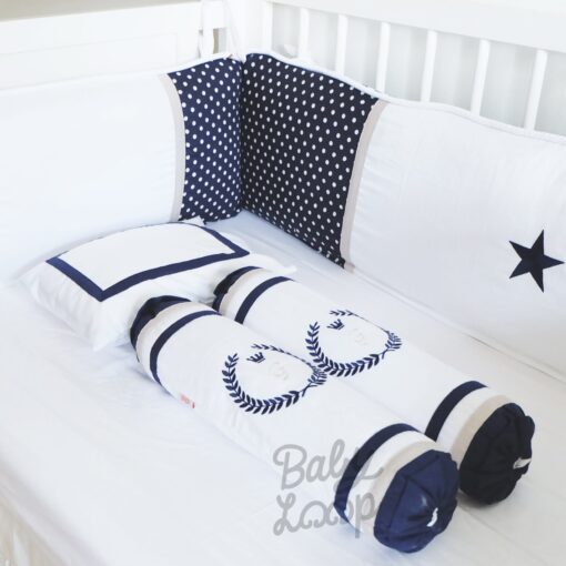 Bedding Classic Set Polka Navy (Pre Order) - Image 3