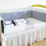 Bedding Classic Set Navy Stripe (Pre Order) - Image 2