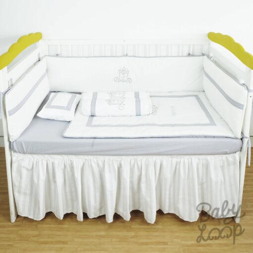 Bedding Classic Set White Silver (Pre Order)