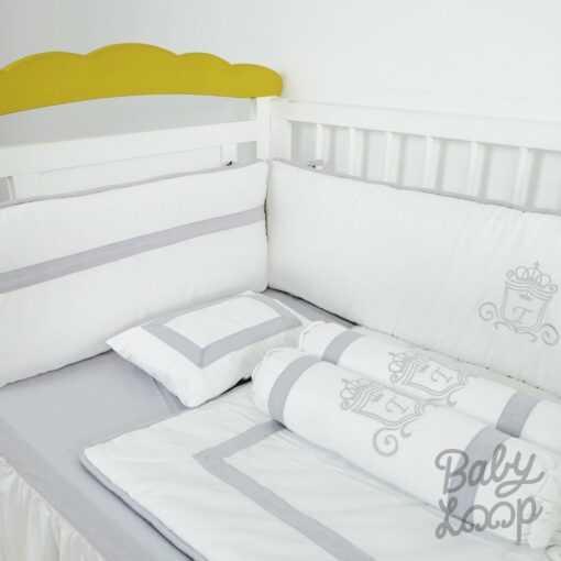 Bedding Classic Set White Silver (Pre Order) - Image 4