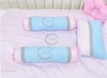 Bed Cover Set Infant Pink Blue (Pre Order)