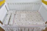 Bed Cover Set Toddler Flamingo Local Cotton (Pre Order)