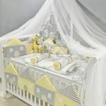 Bedding Special Bumper House Yellow Grey (Pre Order)
