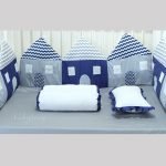 Bedding Special Bumper House Navy Grey (Pre Order)