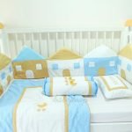 Bedding Special Bumper House Gold Blue (Pre Order)
