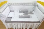 Bedding Special Bumper Star Grey (Pre Order)