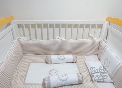Bedding Classic Set Grid Brown (Pre Order)