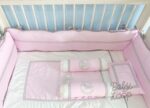 Bedding Classic Set Pink Polka Grey (Pre Order)