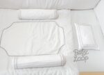 Bedding Classic Set White List Grey (Pre Order)