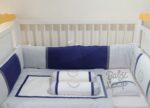 Bedding Classic Set White Navy Grey (Pre Order)