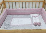 Bedding Classic Set Dusty Pink Grey (Pre Order)