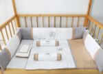 Bedding Classic Set White Brown Grey (Pre Order)