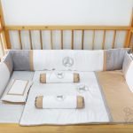 Bedding Classic Set White Brown Grey (Pre Order)
