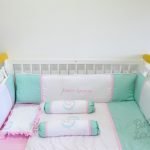 Bedding Classic Set Mint White Pink (Pre Order)
