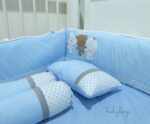 Bedding Classic Set Three Bears Blue (Pre Order)