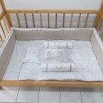 Bedding Silver Edge White Beige (Pre Order)