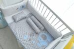 Bedding Handmade Set Elephant Blue Grey (Pre Order)