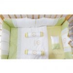 Bedding Lace Set White Green (Pre Order)
