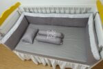Bedding Lace Set Full Grey (Pre Order)