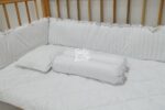 Bedding Lace Set Full White Ruffles (Pre Order)