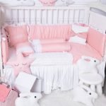 Bedding Lace Set Polka Peach (Pre Order)