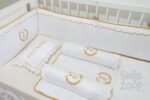 Bedding Lace Set White Gold (Pre Order)