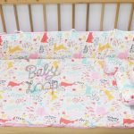 Bedding Printed Cotton Set Colorfull Rabbit (Pre Order)