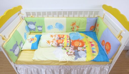 Bedding Printed Cotton Set Animals (Pre Order)
