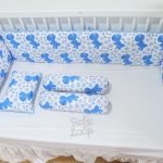 Bedding Printed Cotton Set Dino Blue (Pre Order)