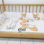 Bedding Printed Cotton Set Corgy (Pre Order)