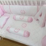 Bedding Diamond Set White Pink (Pre Order)