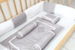 Bedding Diamond Set White Grey Long (Pre Order)