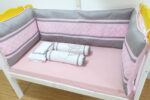 Bedding Diamond Set Pink Grey (Pre Order)