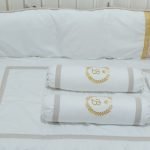 Bedding Diamond Set White Beige Gold (Pre Order)