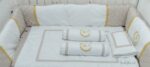 Bedding Diamond Set White Beige Gold (Pre Order)