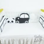 Bedding Special Bumper Cars Polka Black (Pre Order)