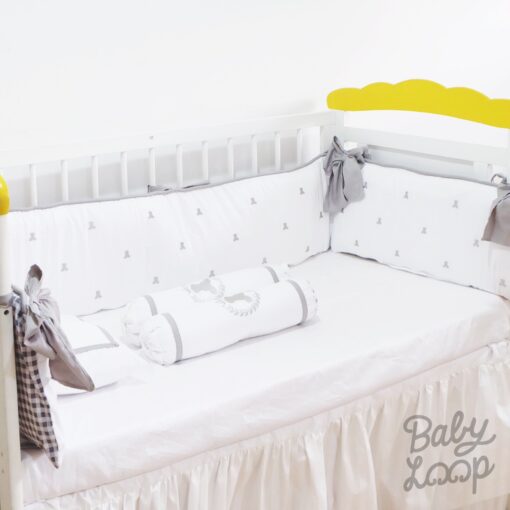 Bedding Special Bumper Bear Grey (Pre Order)