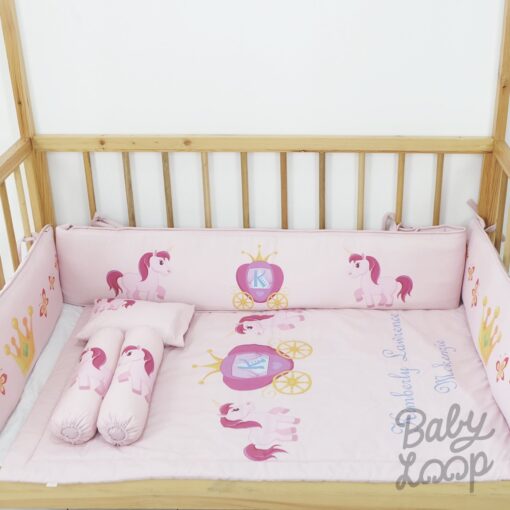 Bedding Special Bumper Unicorn Pink (Pre Order)