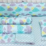 Bedding Cotton Set Colourful Clouds (Pre Order)
