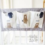 Crib Organizer 3 Pocket - Japanese Cotton (Pre Order)