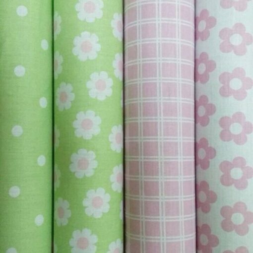 Pink Grid - Local Cotton
