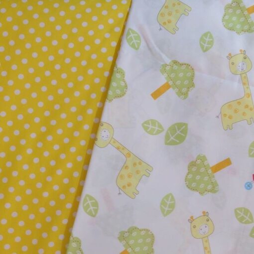 Medium Yellow Polkadot - Local Cotton